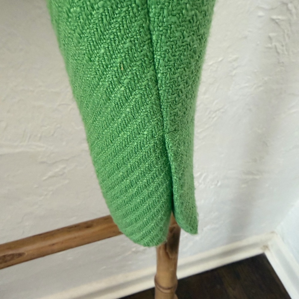 Zara Women's Green Cropped Blazer - Picture 5 of 7